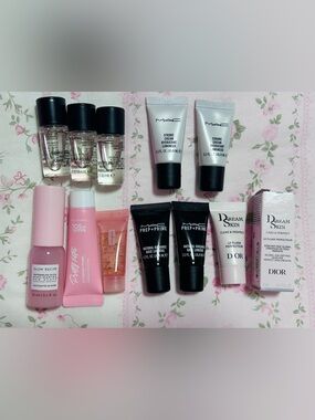 Sephora Primer, Serum and Oil Cleanser Sample Lot of 11